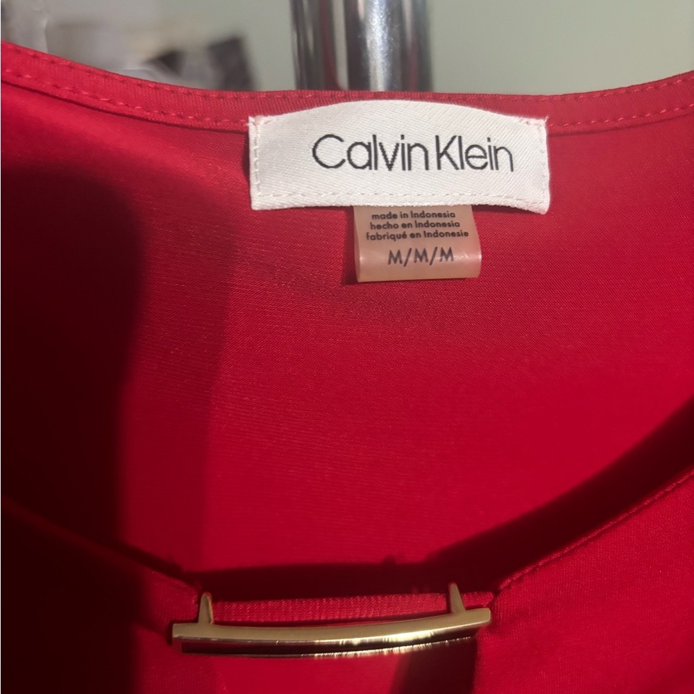 Calvin Klein Bold Red Tank Top - Picture 2 of 4